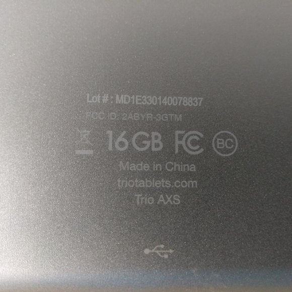 TRIO AXS 4g tablet - Picture 8 of 11